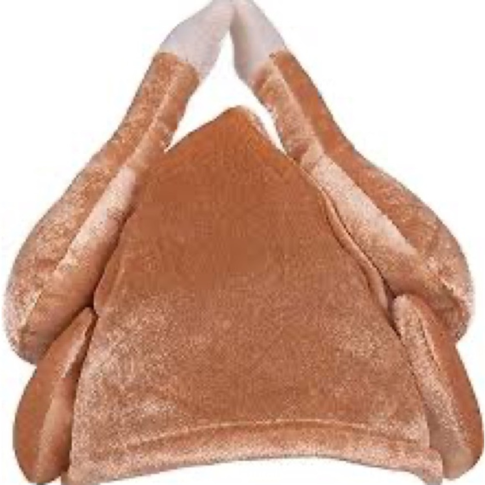 NWT Set of 3 Kangaroo Plush Thanksgiving Day Roasted Turkey Hat